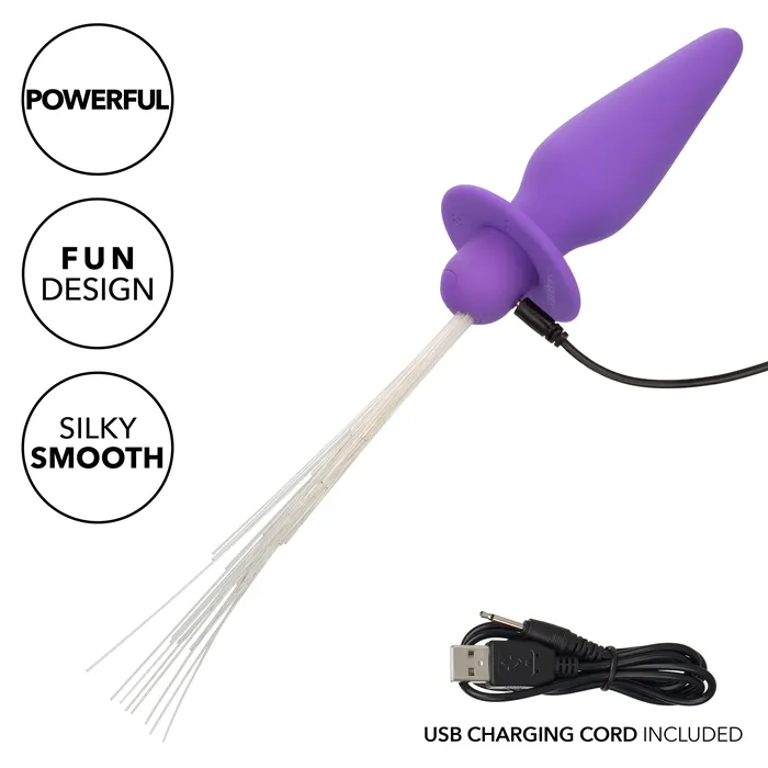 Southern Lights Vibrating Light Up Butt Plug CalExotics Anal