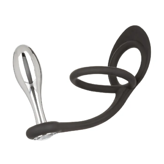 Star Fucker Teardrop Butt Plug Cock Ring CalExotics Male Sex Toys