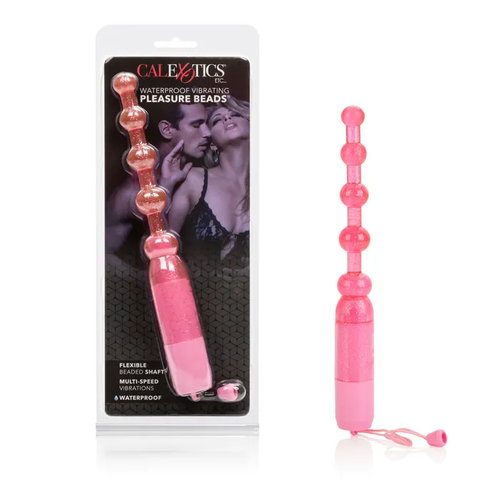 Vibrators CalExotics Vibrating Pleasure Beads Pink