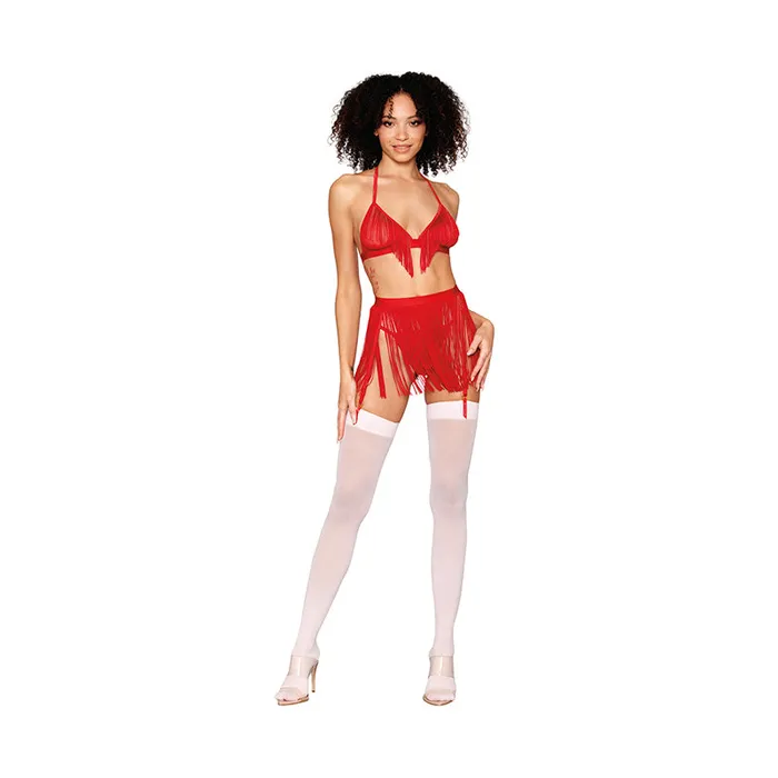 Vibrators Dg Bralette Garter Belt Gstring Ruby Os Dreamgirl Internatio