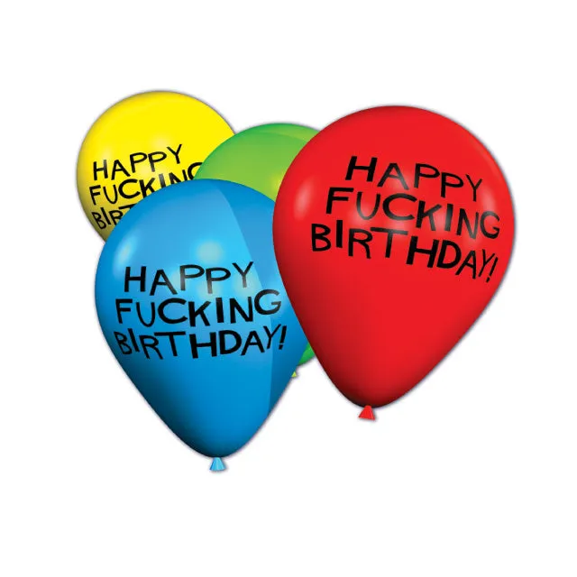 Vibrators Little Genie Productions XRated Birthday Balloons 8