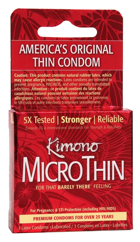 Vibrators Mayer Laboratories Kimono Microthin 3Pk