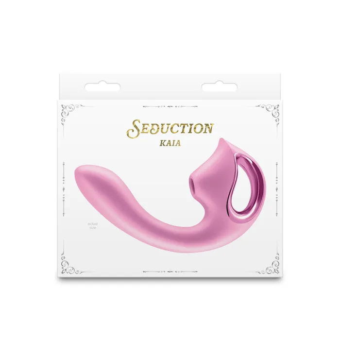 Vibrators New Sensations Novel Seduction Kaia Metallic Pink