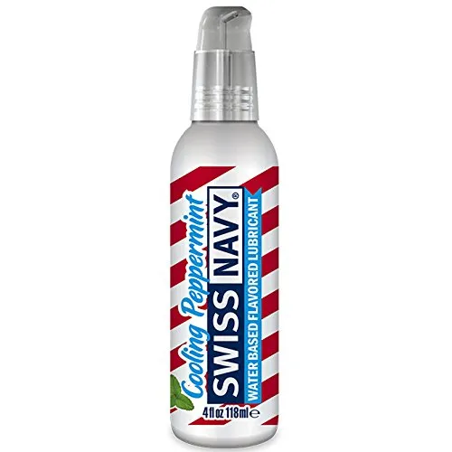 Vibrators Swiss Navy Flavors Cooling Peppermint 4Oz SWISS NAVY