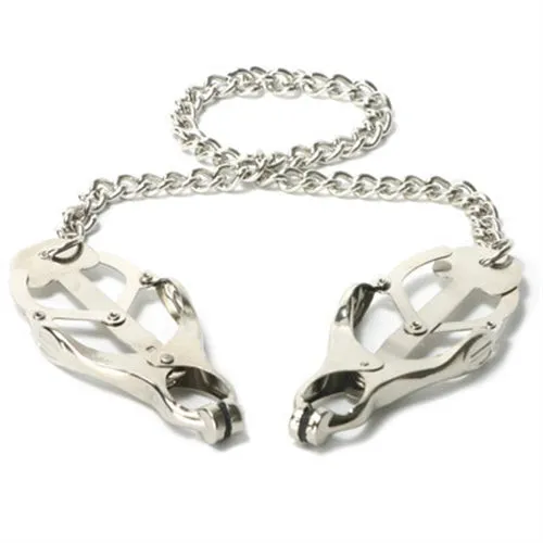 XR Brands Master Series Masters Sterling Nipple Clamps Monarch Nipple Clitoral Toys XR Brands Master Series Masters Sterling Nipple Clamps Monarch Nipple Clitoral Toys