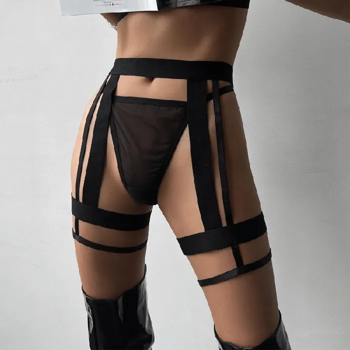 Anal EVEs SECRETS Sexy Black Mesh Underwear Transparent Bra And Panty Set Erotic Intimate Lingerie for Women