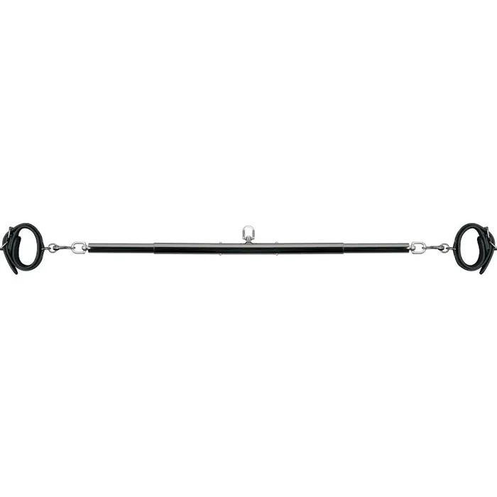 Anal Expander Spreader Bar and Cuffs Set Black Fetish Collection Anal Expander Spreader Bar and Cuffs Set Black Fetish Collection