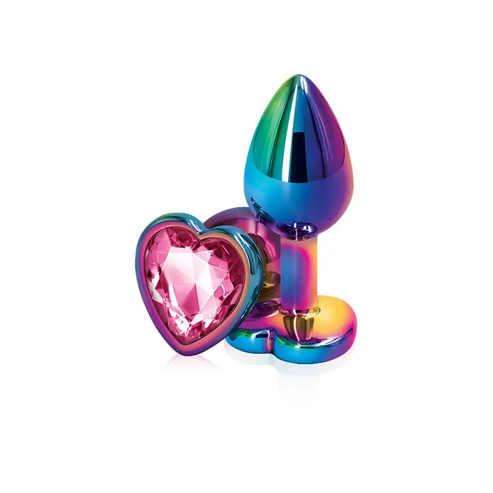 Anal nsnovelties Rear Assets Multicolor Heart Small Pink