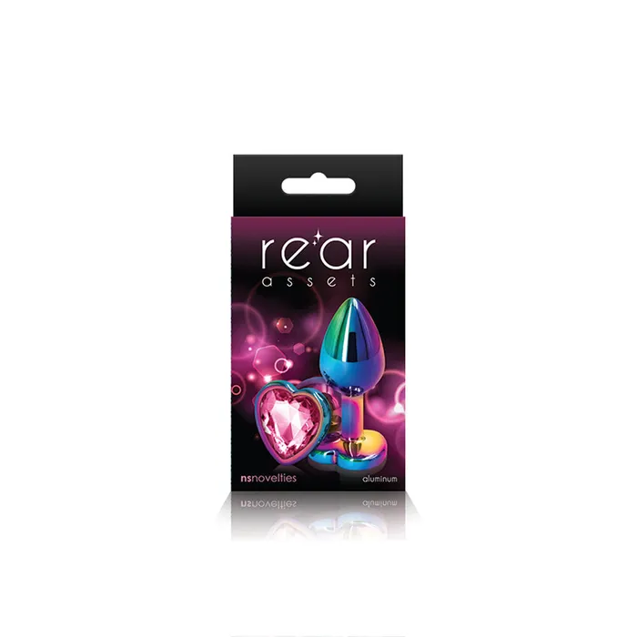Anal nsnovelties Rear Assets Multicolor Heart Small Pink