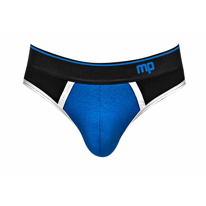 Anal Retro Sport Panel Jock S M Black Blue Male Power Anal Retro Sport Panel Jock S M Black Blue Male Power