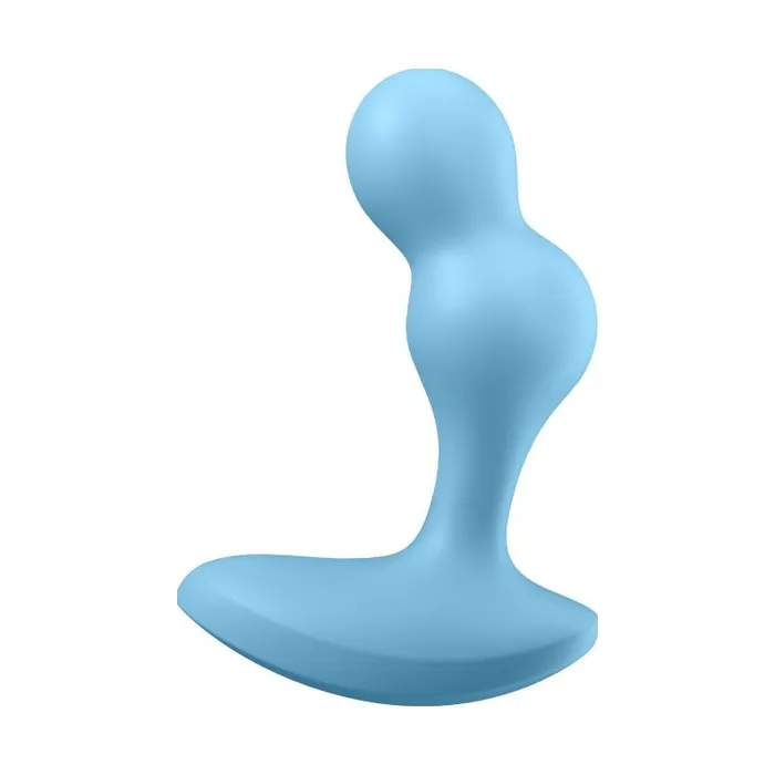 Anal Satisfyer Satisfyer Deep Diver Butt Plug Vibrating Connect App Blue