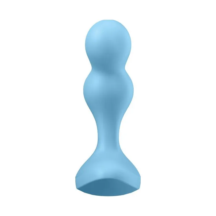 Anal Satisfyer Satisfyer Deep Diver Butt Plug Vibrating Connect App Blue
