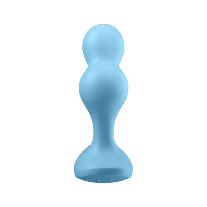 Anal Satisfyer Satisfyer Deep Diver Butt Plug Vibrating Connect App Blue