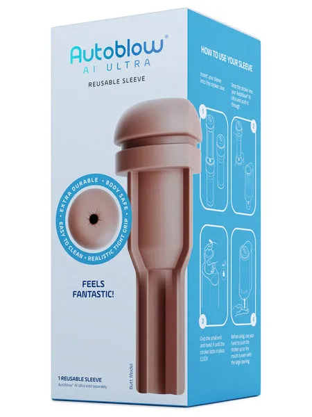 AUTOBLOW AI ULTRA ANAL SLEEVE AUTOBLOW Male Sex Toys