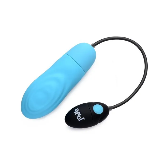 Bang Vibrators 7X Pulsing Rechargeable Bullet Blue