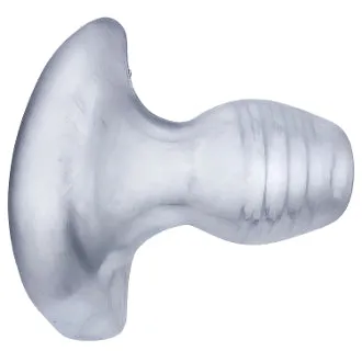 Blue Ox Designs Oxballs Dildos Oxballs GlowHole LED Lit FPlugs in Clear Frost
