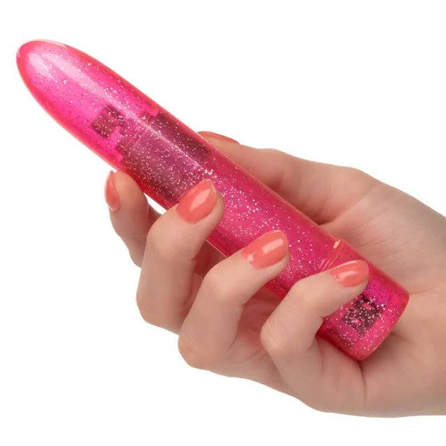 CalExotics Vibrators CaleXOtics SPARKLE Mini Vibe Pink Sparkling Glitter Battery Powered Vibrator