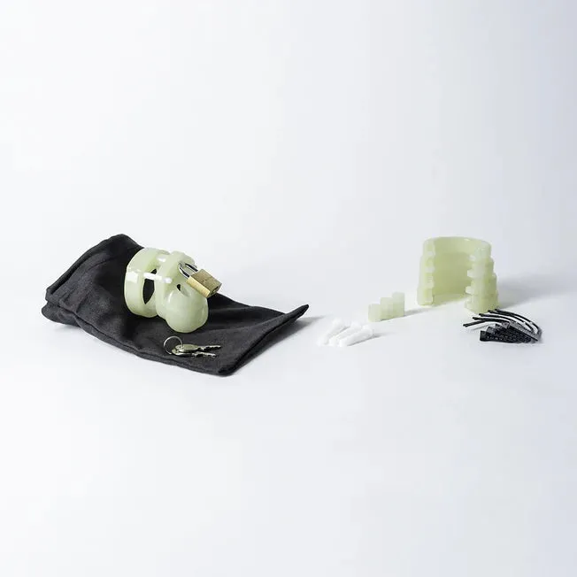 CBX MiniMe 125 Glow In The Dark Chastity Cage Kit CBX Male Sex Toys