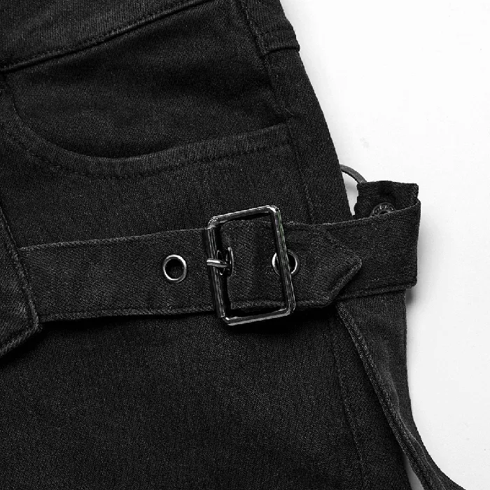 Couples EVEs SECRETS Seductive Denim Hot Shorts with Womens LaceUp Details