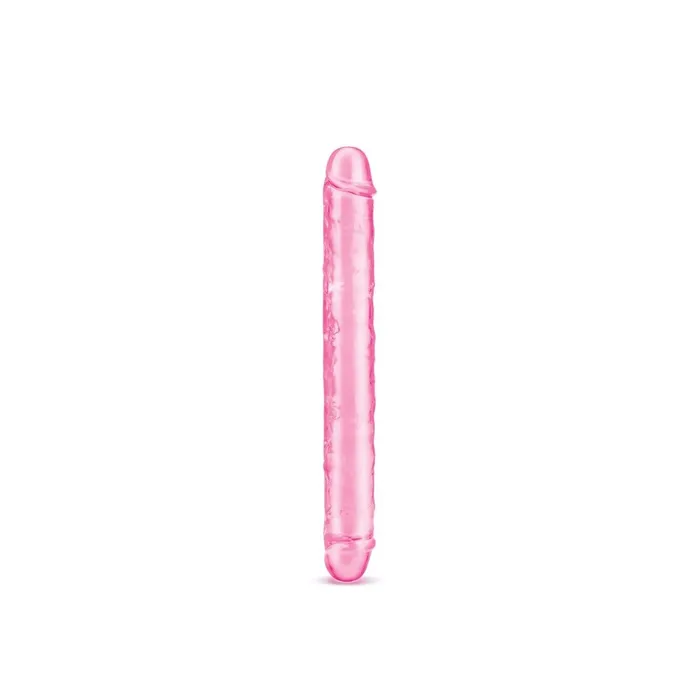 Dildos Me You Us Crystal Pink Jelly Double Ended Dildo 12