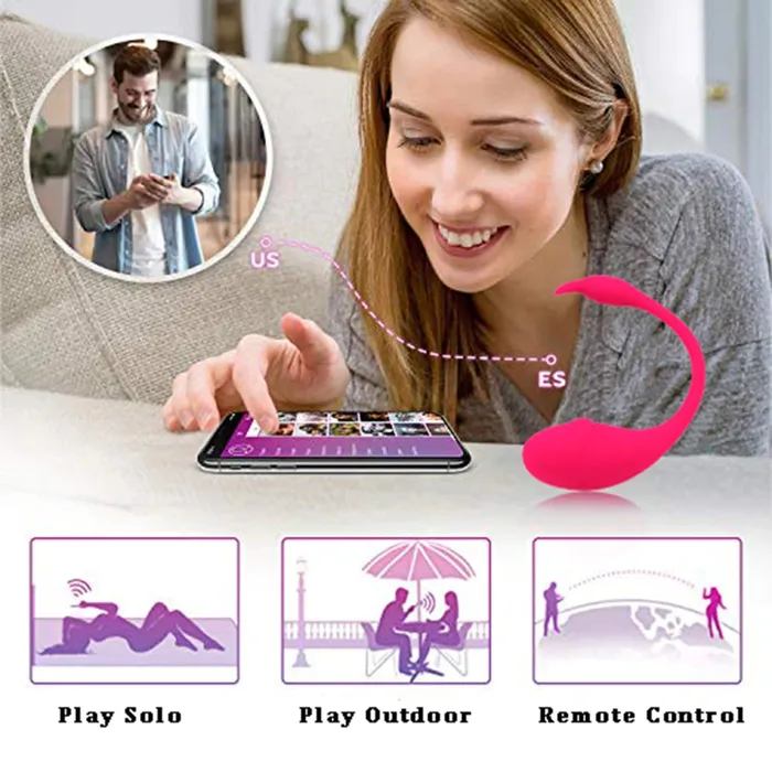 EVEs SECRETS Female Sex Toys Bluetooth Dildo Vibrator for Women Adult Wireless APP Remote Control Vibrator