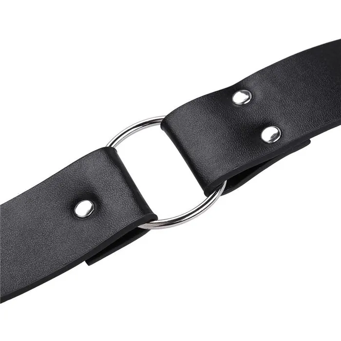 EVEs SECRETS Female Sex Toys Men Body Chest Harness Bondage Faux Leather Shoulder Half Harness for Men