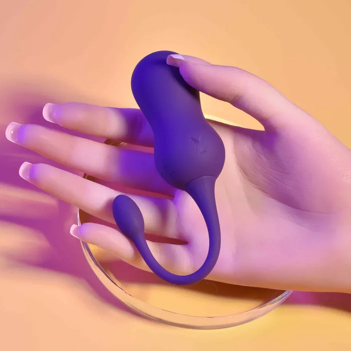 EVOLVED Female Sex Toys PLAYBOY PLEASURE DOUBLE TIME VIBRATING KEGAL BALLS