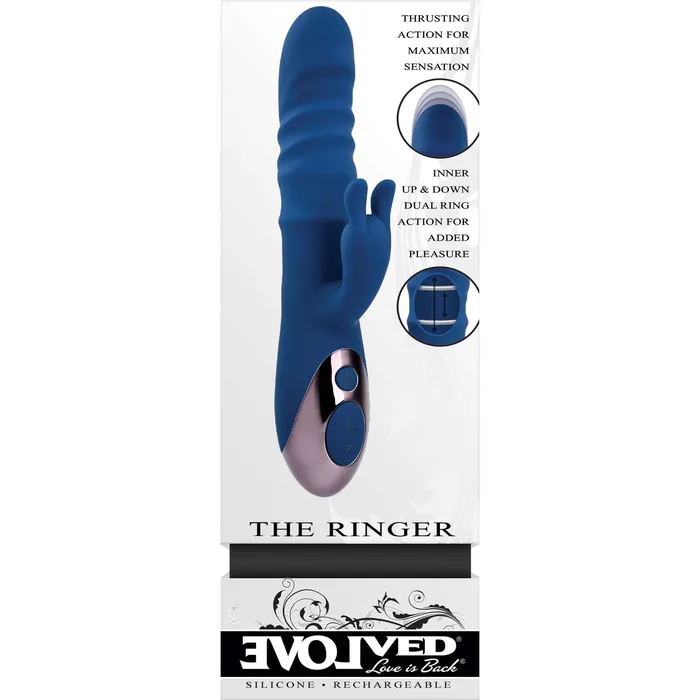 Evolved Novelties Vibrators The Ringer Blue Evolved Novelties Vibrators The Ringer Blue
