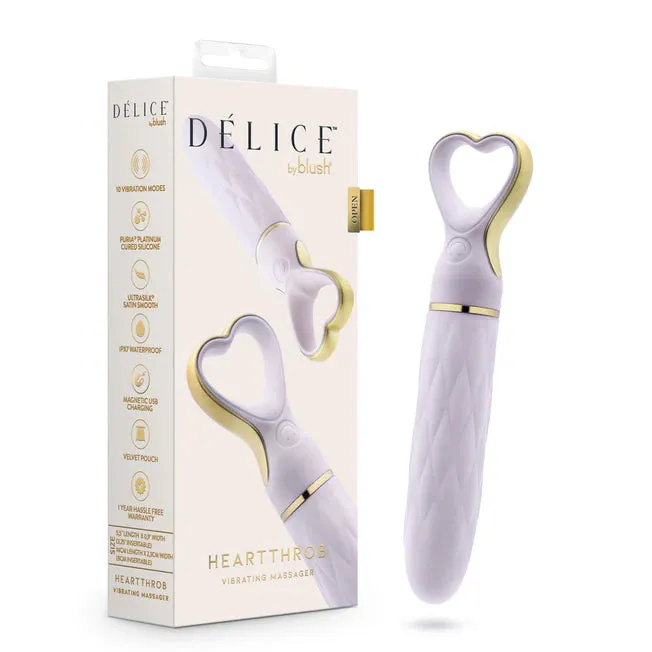 Female Sex Toys Blush Delice Heartthrob Pinpoint Vibrating Massager