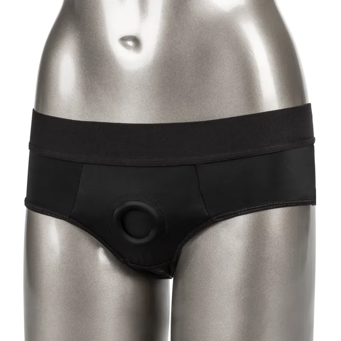 Her Royal Harness Backless Brief Sm CalExotics Female Sex Toys