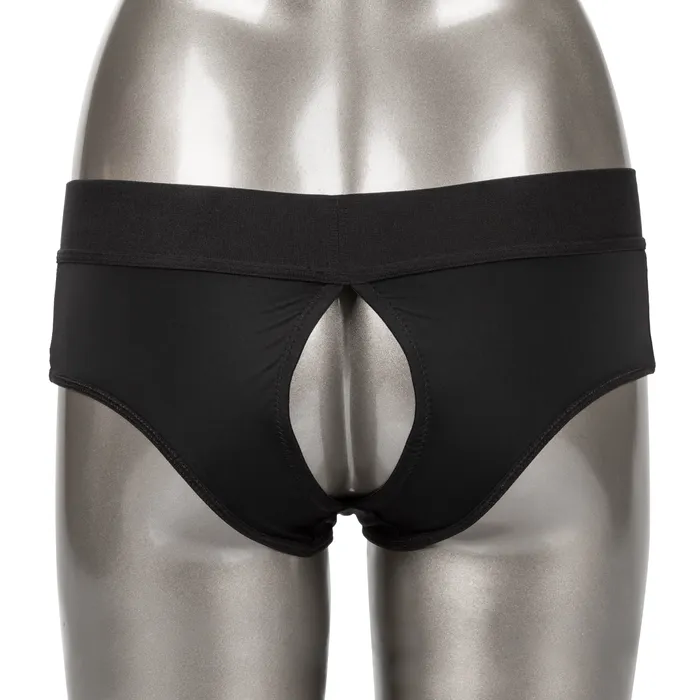 Her Royal Harness Backless Brief Sm CalExotics Female Sex Toys Her Royal Harness Backless Brief Sm CalExotics Female Sex Toys