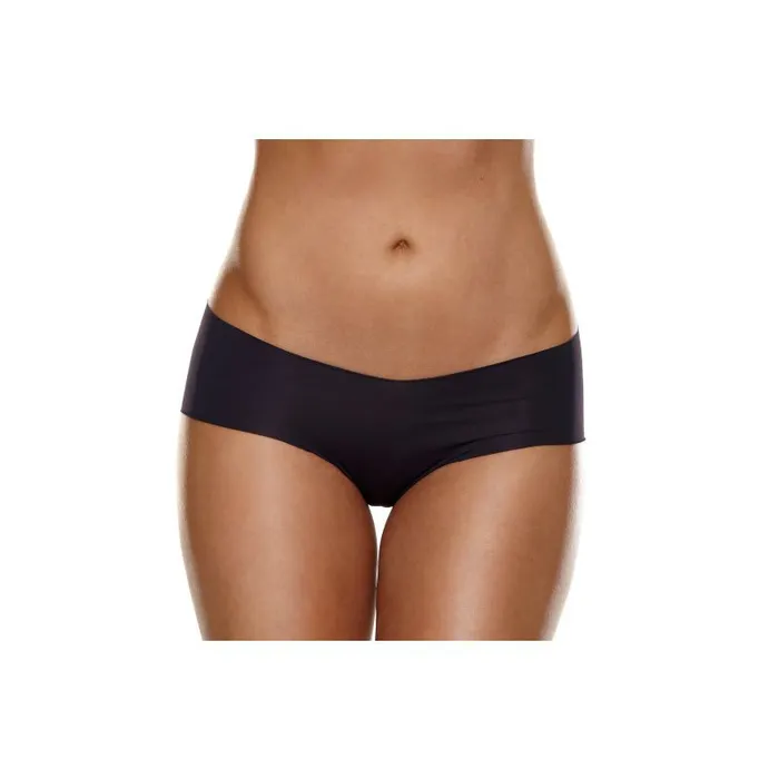Invisible Bootyshort Black MediumLarge Black Hollywood Curves Anal