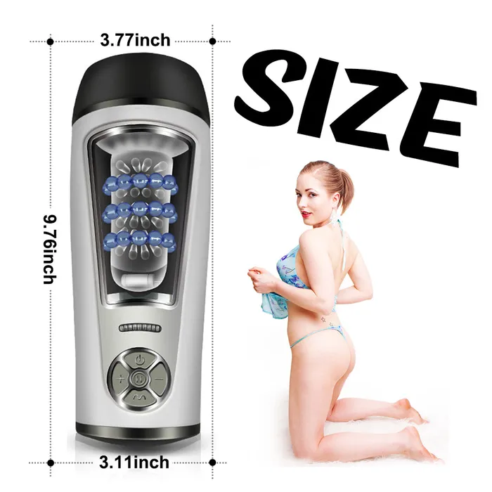 JazzToy Male Sex Toys 3D Thrusting Male Masturbator