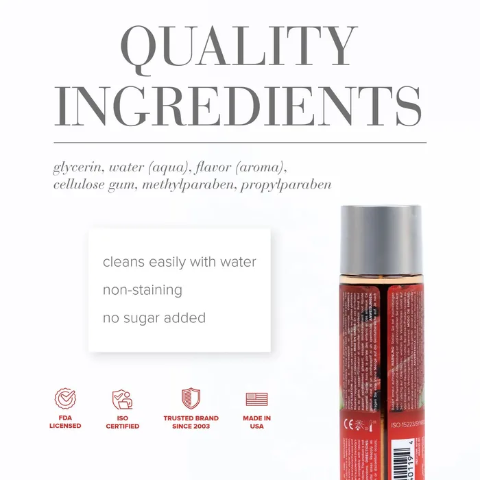 Lubricants Jo Jo SUCCULENT WATERMELON Water Based Flavoured Lubricant 1oz 30ml