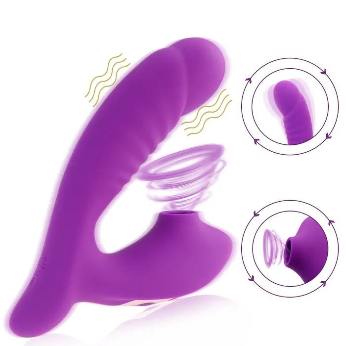 Lusty Age Female Sex Toys Clitoral Sucking G Spot Dildo Vibrator