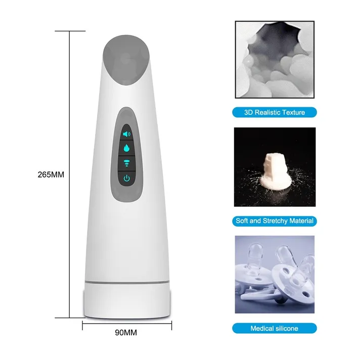 Male Sex Toys EVEs SECRETS Air Sucking Male Masturbation Cup Automatic Vibration Blowjob Toy with Heating Function
