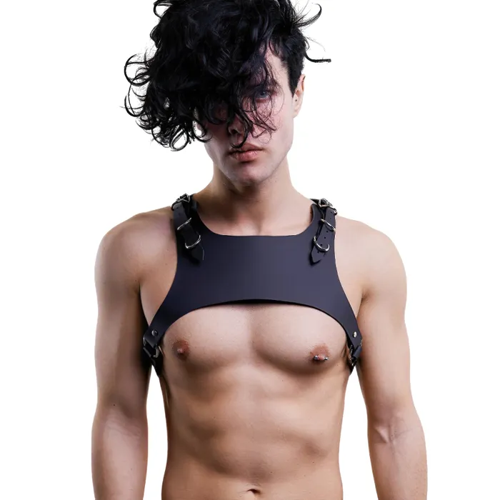 Male Sex Toys EVEs SECRETS Mens PU Leather Adjustable Waist Harness Belt Male Chest Shoulder Belt With Buckles and Straps Male Sex Toys EVEs SECRETS Mens PU Leather Adjustable Waist Harness Belt Male Chest Shoulder Belt With Buckles and Straps
