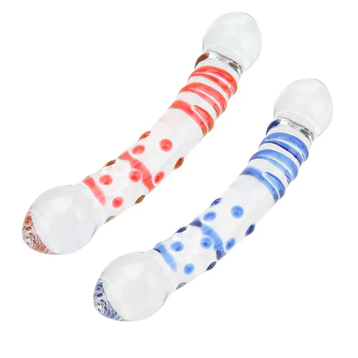 Male Sex Toys EVEs SECRETS Unisex Glass Dildo Masturbator Adult Crystal Fake Penis Glass Anal Sex Toy