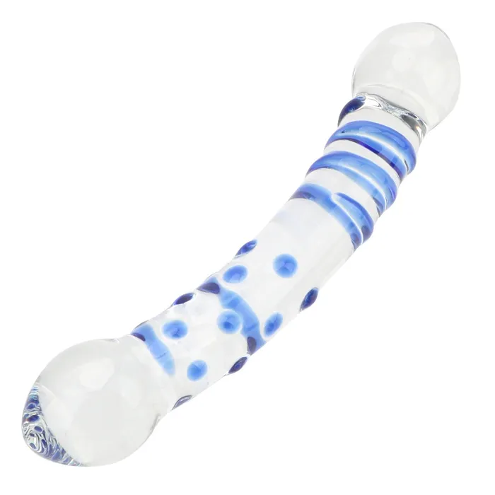 Male Sex Toys EVEs SECRETS Unisex Glass Dildo Masturbator Adult Crystal Fake Penis Glass Anal Sex Toy