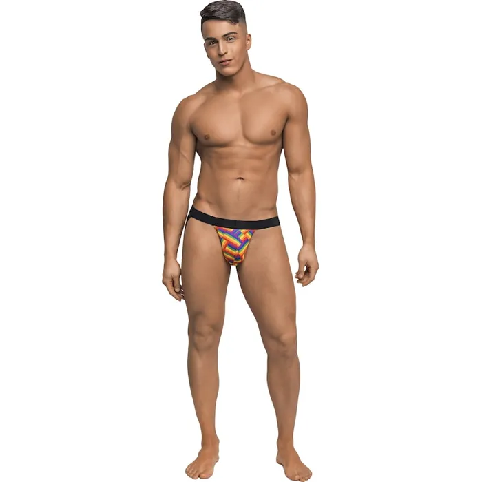Male Sex Toys Male Power Jock Pride Fest Contoured Pouch LargeExtra Large Male Power