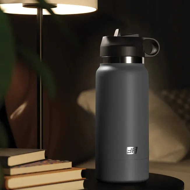 Male Sex Toys PDX Brands PDX Plus Fuck Flask Discreet Bottle Stroker Brown Grey