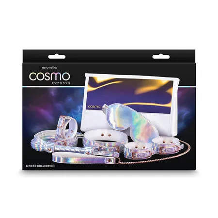 NS Novelties Couples Cosmo Rainbow 6 Piece Bondage Set