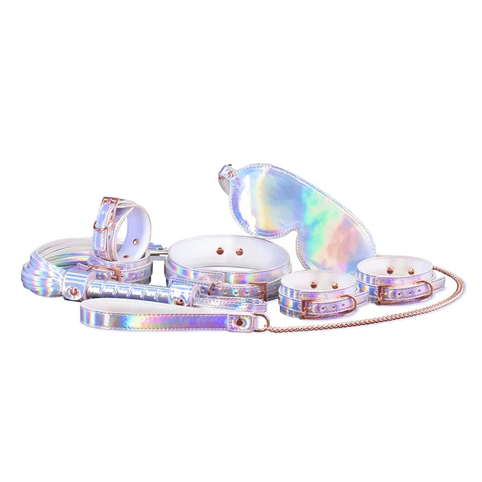 NS Novelties Couples Cosmo Rainbow 6 Piece Bondage Set