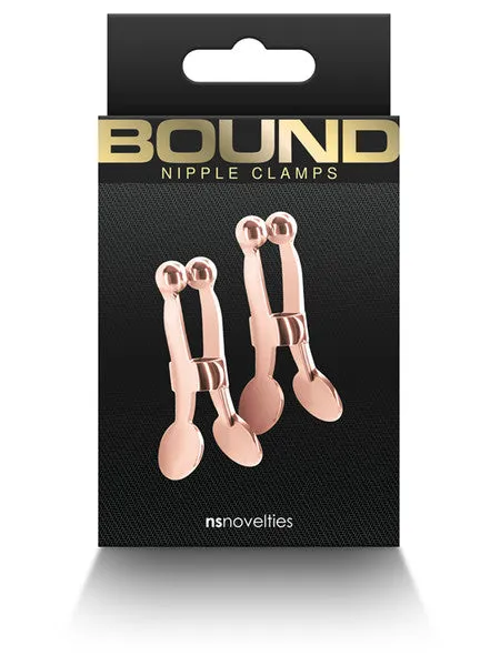 NS NOVELTIES Nipple Clitoral Toys BOUND C1 NIPPLE CLAMPS