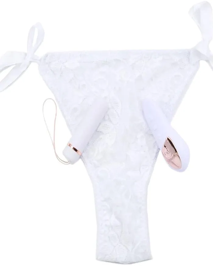Nu Sensuelle Remote Control Pleasure Panty Vibrator 15 Function White Nu Sensuelle Female Sex Toys