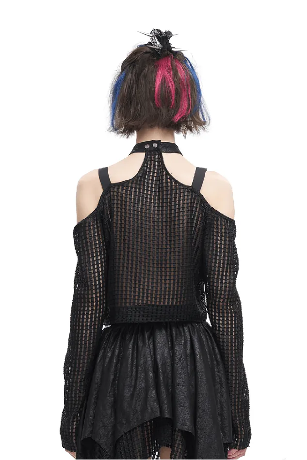 OffShoulder Halter Top With Pentagram And Buckle Straps EVEs SECRETS Male Sex Toys