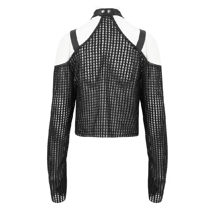 OffShoulder Halter Top With Pentagram And Buckle Straps EVEs SECRETS Male Sex Toys