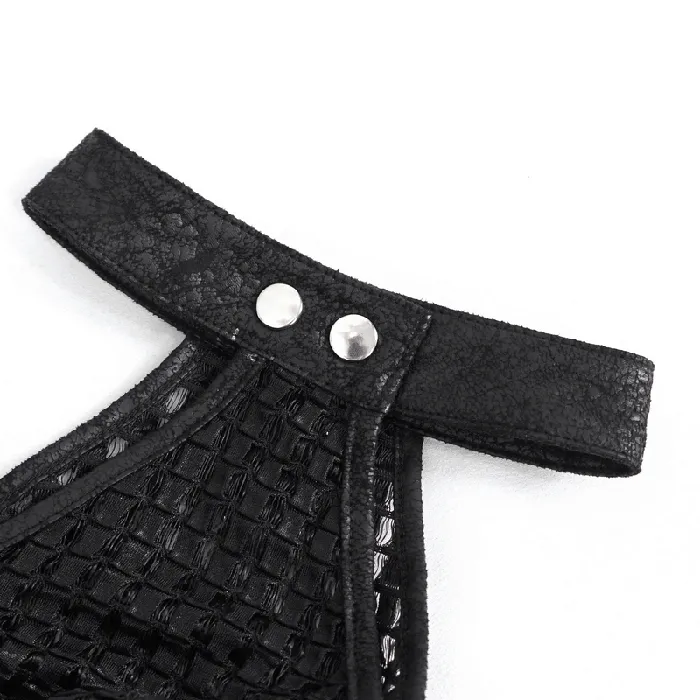OffShoulder Halter Top With Pentagram And Buckle Straps EVEs SECRETS Male Sex Toys