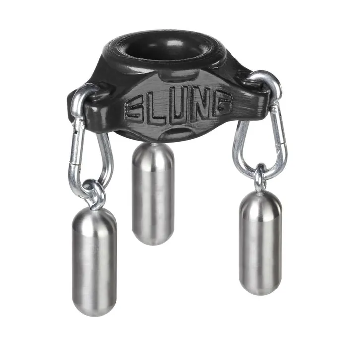 OxBalls Anal Slung Ballstretcher With 3 Carabiners OxBalls Black