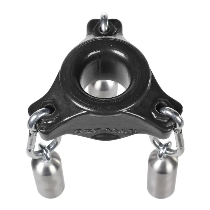 OxBalls Anal Slung Ballstretcher With 3 Carabiners OxBalls Black